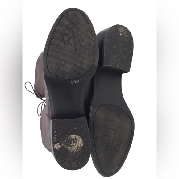 Lauren Ralph Lauren Brown Over the Knee Boots - Picture 3 of 5